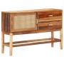 Aparador de madera maciza reciclada 118x30x76 cm de vidaXL, Aparadores - Ref: Foro24-288097, Precio: 250,87 €, Descuento: %