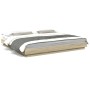 Estructura de cama con luces LED madera roble Sonoma 200x200 cm de vidaXL, Camas y somieres - Ref: Foro24-3281072, Precio: 19...