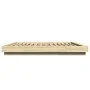 Estructura de cama con luces LED madera roble Sonoma 200x200 cm de vidaXL, Camas y somieres - Ref: Foro24-3281072, Precio: 19...
