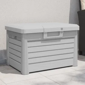 Baúl para cojines polipropileno gris 73x50,5x46,5 cm by vidaXL, Outdoor storage boxes - Ref: Foro24-366601, Price: 70,95 €, D...