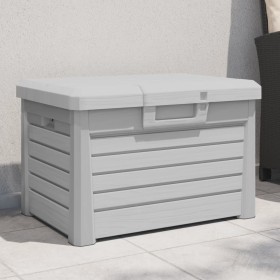 Kissenbox aus grauem Polypropylen 73x50,5x46,5 cm von vidaXL, Aufbewahrungsboxen für den Außenbereich - Ref: Foro24-366601, P...