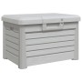 Baúl para cojines polipropileno gris 73x50,5x46,5 cm by vidaXL, Outdoor storage boxes - Ref: Foro24-366601, Price: 78,00 €, D...