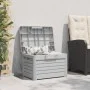 Kissenbox aus grauem Polypropylen 73x50,5x46,5 cm von vidaXL, Aufbewahrungsboxen für den Außenbereich - Ref: Foro24-366601, P...