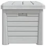 Kissenbox aus grauem Polypropylen 73x50,5x46,5 cm von vidaXL, Aufbewahrungsboxen für den Außenbereich - Ref: Foro24-366601, P...