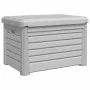 Kissenbox aus grauem Polypropylen 73x50,5x46,5 cm von vidaXL, Aufbewahrungsboxen für den Außenbereich - Ref: Foro24-366601, P...