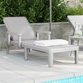 Tumbona ajustable en 4 alturas polipropileno 155,5x57x28 cm by vidaXL, Loungers - Ref: Foro24-4008103, Price: 104,85 €, Disco...