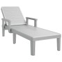 Tumbona ajustable en 4 alturas polipropileno 155,5x57x28 cm by vidaXL, Loungers - Ref: Foro24-4008103, Price: 108,89 €, Disco...