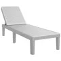 Tumbona ajustable en 4 alturas polipropileno 155,5x57x28 cm by vidaXL, Loungers - Ref: Foro24-4008101, Price: 98,24 €, Discou...
