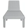 Tumbona ajustable en 4 alturas polipropileno 155,5x57x28 cm by vidaXL, Loungers - Ref: Foro24-4008101, Price: 98,24 €, Discou...