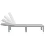 Tumbona ajustable en 4 alturas polipropileno 155,5x57x28 cm by vidaXL, Loungers - Ref: Foro24-4008101, Price: 98,24 €, Discou...