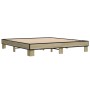 Bettgestell aus Holzwerkstoff und Metall, Sonoma-Eiche, 180 x 200 cm von vidaXL, Betten und Lattenroste - Ref: Foro24-3280223...