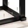 Patas de mesa de centro estructura O acero 140x30x43 cm de vidaXL, Patas para mesas - Ref: Foro24-357878, Precio: 64,20 €, De...