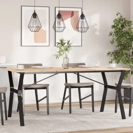 Patas de mesa de comedor estructura Y acero 160x80x73 cm by vidaXL, Table legs - Ref: Foro24-357936, Price: 95,08 €, Discount: %