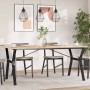 Patas de mesa de comedor estructura Y acero 160x80x73 cm de vidaXL, Patas para mesas - Ref: Foro24-357936, Precio: 92,55 €, D...