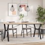 Patas de mesa de comedor estructura Y acero 160x80x73 cm de vidaXL, Patas para mesas - Ref: Foro24-357936, Precio: 92,55 €, D...