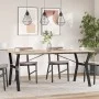 Patas de mesa de comedor estructura Y acero 160x80x73 cm by vidaXL, Table legs - Ref: Foro24-357936, Price: 95,08 €, Discount: %