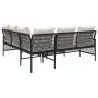 Set de sofás de jardín con cojines 2 pzas ratán sintético gris by vidaXL, Garden sets - Ref: Foro24-368734, Price: 386,57 €, ...