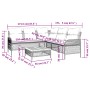 Set de sofás de jardín con cojines 2 pzas ratán sintético gris by vidaXL, Garden sets - Ref: Foro24-368734, Price: 394,17 €, ...