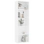 Estantería de 5 niveles madera contrachapada blanca 60x30x189cm de vidaXL, Librerías y estanterías - Ref: Foro24-800990, Prec...