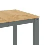 Esstisch Panama aus massivem grauem Kiefernholz 160x80x75 cm. von vidaXL, Küchen- und Esstische - Ref: Foro24-4005706, Preis:...