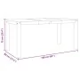 Esstisch Panama aus massivem grauem Kiefernholz 160x80x75 cm. von vidaXL, Küchen- und Esstische - Ref: Foro24-4005706, Preis:...