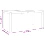 Mesa de comedor Panama madera maciza de pino gris 160x80x75 cm de vidaXL, Mesas de cocina y de comedor - Ref: Foro24-4005706,...