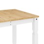 Esstisch Corona aus massiver Kiefer in Weiß 160x80x75 cm. von vidaXL, Küchen- und Esstische - Ref: Foro24-4005719, Preis: 215...