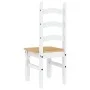 Esszimmerstühle Corona 2 Stück aus weißem Kiefernholz 42x47x107 cm von vidaXL, Essstühle - Ref: Foro24-4005725, Preis: 151,94...