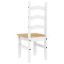 Esszimmerstühle Corona 2 Stück aus weißem Kiefernholz 42x47x107 cm von vidaXL, Essstühle - Ref: Foro24-4005725, Preis: 154,96...
