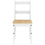 Sillas de comedor Panama 2 uds madera pino blanco 40x46x90 cm de vidaXL, Sillas de comedor - Ref: Foro24-4005731, Precio: 97,...