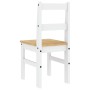 Sillas de comedor Panama 2 uds madera pino blanco 40x46x90 cm de vidaXL, Sillas de comedor - Ref: Foro24-4005731, Precio: 97,...