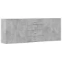Aparadores 3 uds madera contrachapada gris hormigón by vidaXL, Sideboards - Ref: Foro24-3276612, Price: 271,71 €, Discount: %