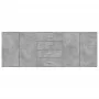 Aparadores 3 uds madera contrachapada gris hormigón by vidaXL, Sideboards - Ref: Foro24-3276612, Price: 271,71 €, Discount: %