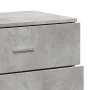 Aparadores 3 uds madera contrachapada gris hormigón by vidaXL, Sideboards - Ref: Foro24-3276612, Price: 271,71 €, Discount: %