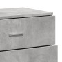 Aparadores 3 uds madera contrachapada gris hormigón by vidaXL, Sideboards - Ref: Foro24-3276612, Price: 275,75 €, Discount: %
