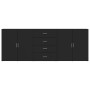Schränke 3 Stück Sperrholz Schwarz von vidaXL, Sideboards - Ref: Foro24-3276610, Preis: 292,54 €, Rabatt: %
