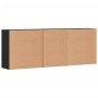Schränke 3 Stück Sperrholz Schwarz von vidaXL, Sideboards - Ref: Foro24-3276610, Preis: 292,54 €, Rabatt: %