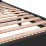 Estructura de cama madera de ingeniería y metal negro 120x200cm de vidaXL, Camas y somieres - Ref: Foro24-3280152, Precio: 14...