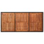 9-teiliges Garten-Essset und schwarze Kissen aus synthetischem Rattan von vidaXL, Gartensets - Ref: Foro24-47682, Preis: 900,...