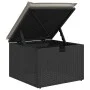 Set de sofás de jardín 6 piezas y cojines ratán sintético negro by vidaXL, Garden sets - Ref: Foro24-3274636, Price: 388,31 €...