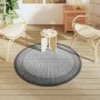 Alfombra de exterior ARAKIL gris Ø120 cm PP by vidaXL, Outdoor protectors - Ref: Foro24-368458, Price: 18,46 €, Discount: %