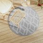 Alfombra de exterior ARAKIL gris Ø120 cm PP by vidaXL, Outdoor protectors - Ref: Foro24-368466, Price: 18,71 €, Discount: %