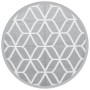 Alfombra de exterior ARAKIL gris Ø120 cm PP by vidaXL, Outdoor protectors - Ref: Foro24-368466, Price: 18,71 €, Discount: %