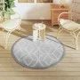 Alfombra de exterior ARAKIL gris Ø120 cm PP de vidaXL, Protectores para exterior - Ref: Foro24-368466, Precio: 18,42 €, Descu...