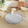 Alfombra de exterior ARAKIL gris Ø120 cm PP by vidaXL, Outdoor protectors - Ref: Foro24-368466, Price: 18,71 €, Discount: %
