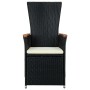 9-piece garden dining set and black synthetic rattan cushions by vidaXL, Garden sets - Ref: Foro24-47682, Price: 900,71 €, Di...