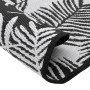 Außen-Teppich ARAKIL in Weiß und Schwarz Ø120 cm aus PP von vidaXL, Outdoor-Protektoren - Ref: Foro24-368470, Preis: 28,34 €,...