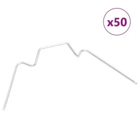 Gewächshausklammern, 50 Stück, W-Typ, verzinkter Stahl. von vidaXL, Gartenzubehör - Ref: Foro24-4009384, Preis: 7,83 €, Rabat...