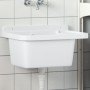 Wandwaschbecken aus weißem Harz 50x35x24 cm von vidaXL, Sinkt - Ref: Foro24-4002794, Preis: 61,49 €, Rabatt: %