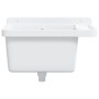 Wandwaschbecken aus weißem Harz 50x35x24 cm von vidaXL, Sinkt - Ref: Foro24-4002794, Preis: 61,49 €, Rabatt: %